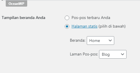 OceanWP Tema WordPress