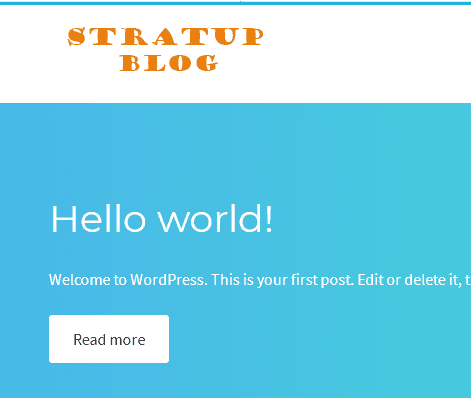 Startup Blog - Tema WordPress