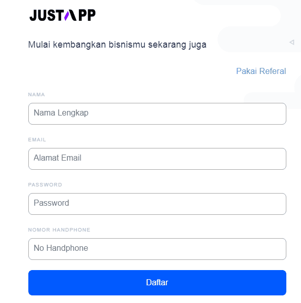 Buat Aplikasi Sendiri