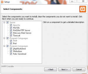 install xampp