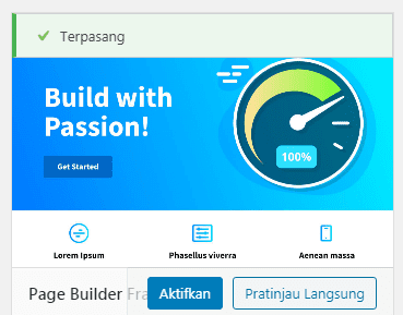 Page Builder Framework - Tema WordPress