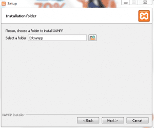 install xampp