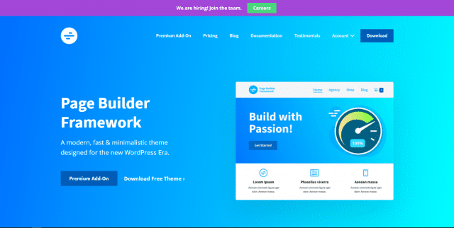 Page Builder Framework - Tema WordPress Gratis Ringan - Rahmandicom