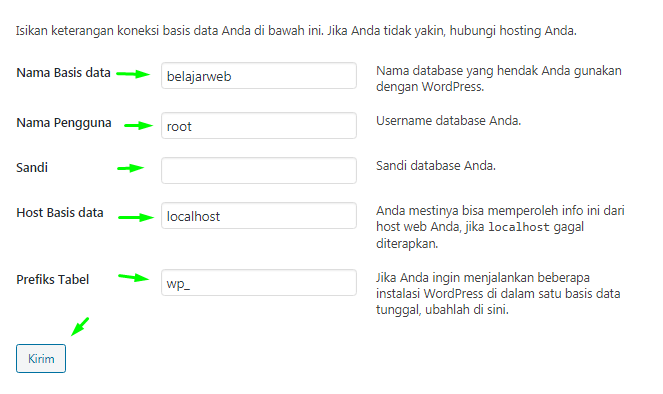Cara Install WordPress Di XAMPP
