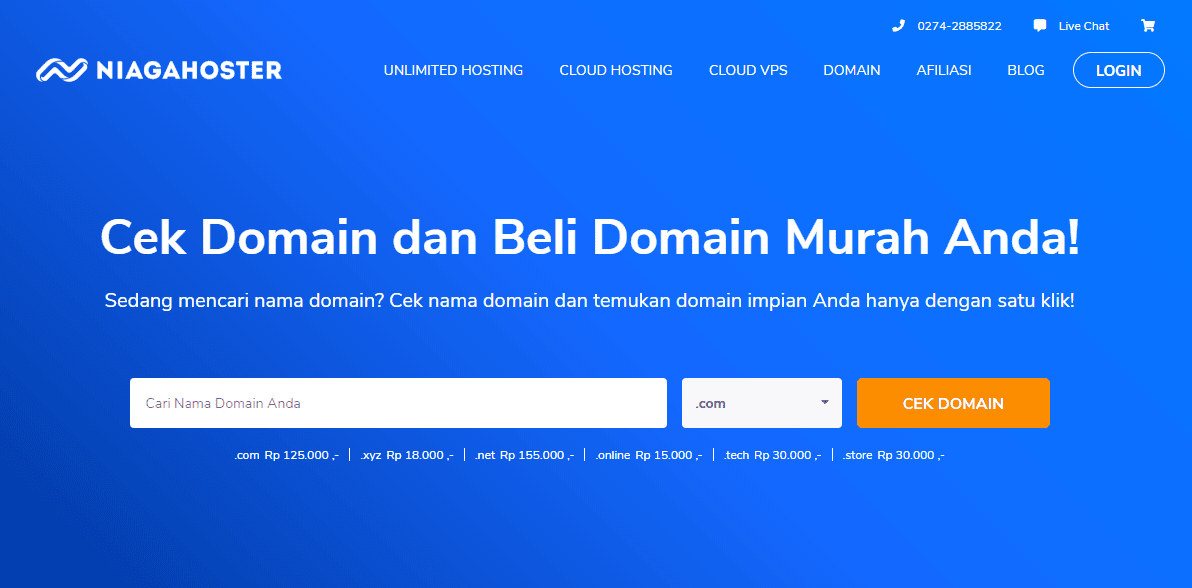 Cara Menentukan Nama Domain