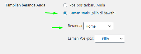Settingan Dasar WordPress