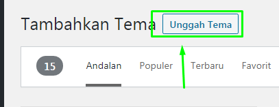 Cara Install Tema dan Plugin