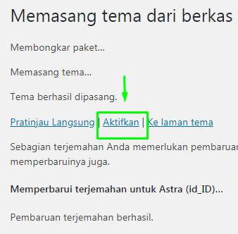 Cara Install Tema dan Plugin