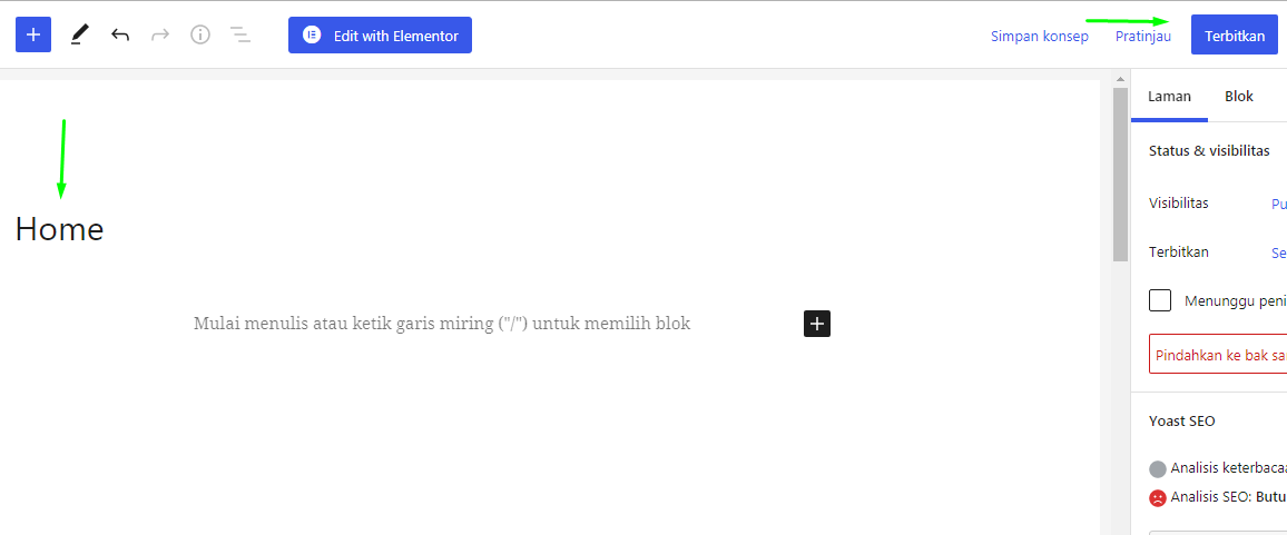 Cara Membuat Halaman