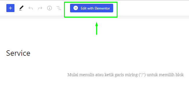 Cara Menggunakan Elementor