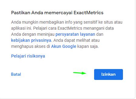 Cara Pasang Analytic