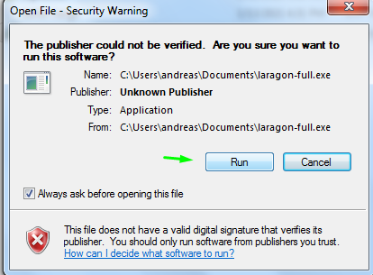 Cara instal Laragon