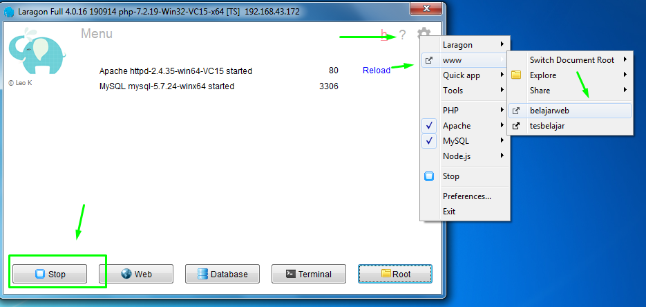 Cara Install WordPress di Laragon