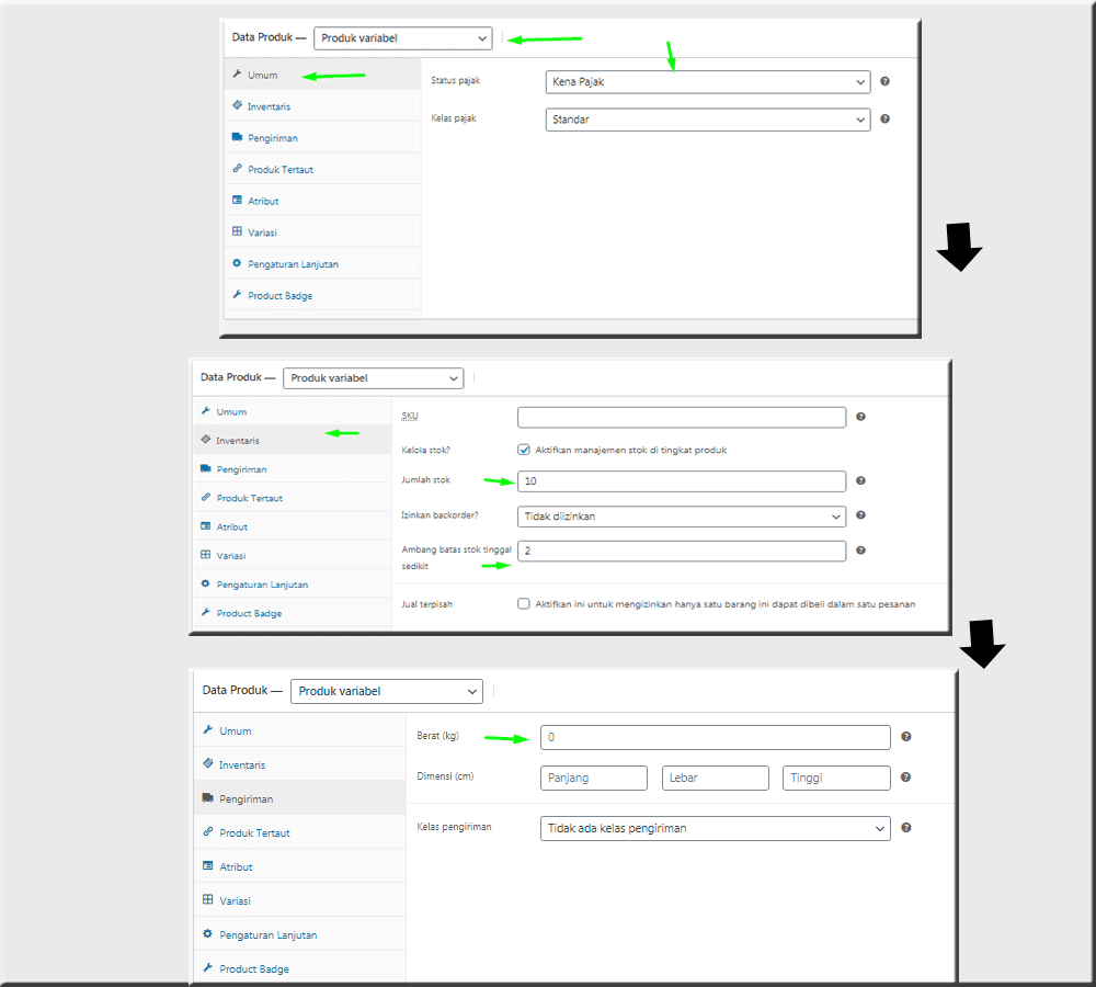 Cara Memasukan Produk Ke Woocommerce