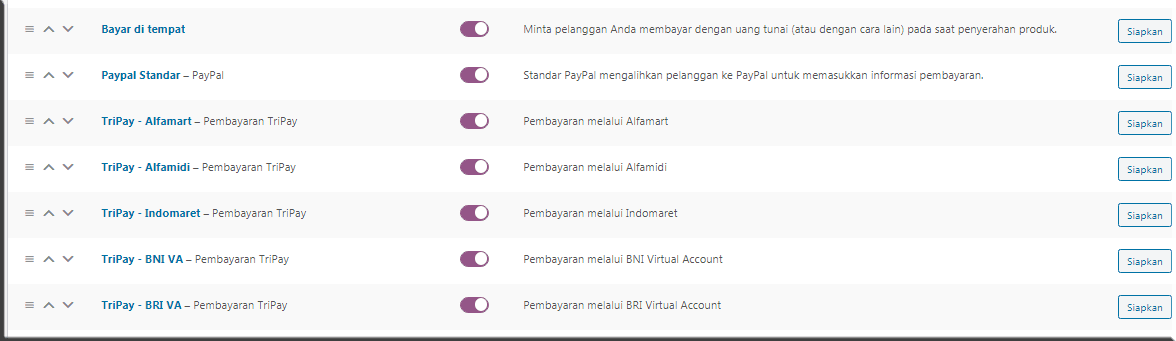 Integrasi Pembayaran