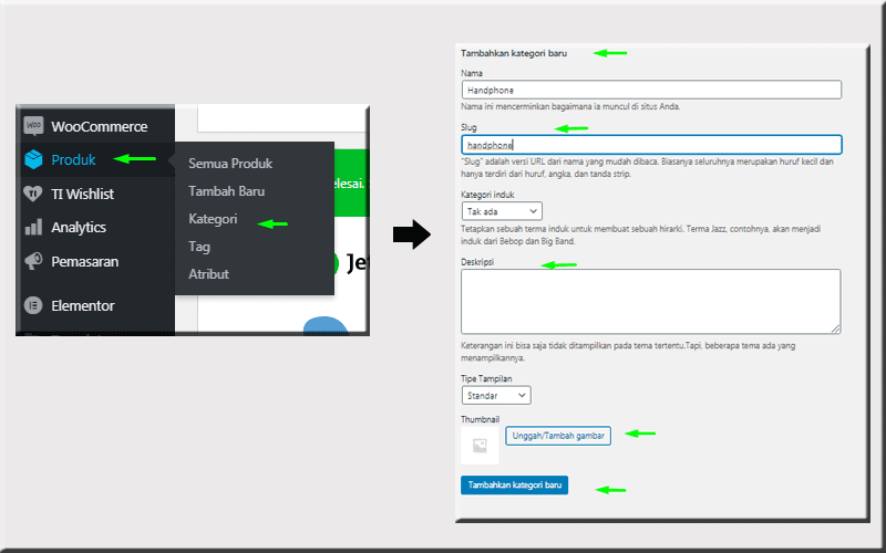 Cara Memasukan Produk Ke Woocommerce